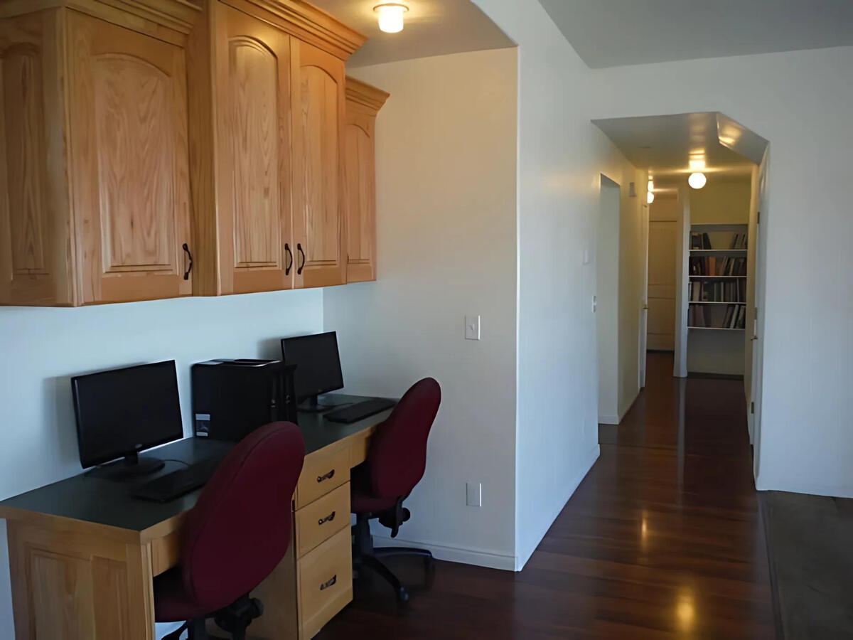 Family office and hallway